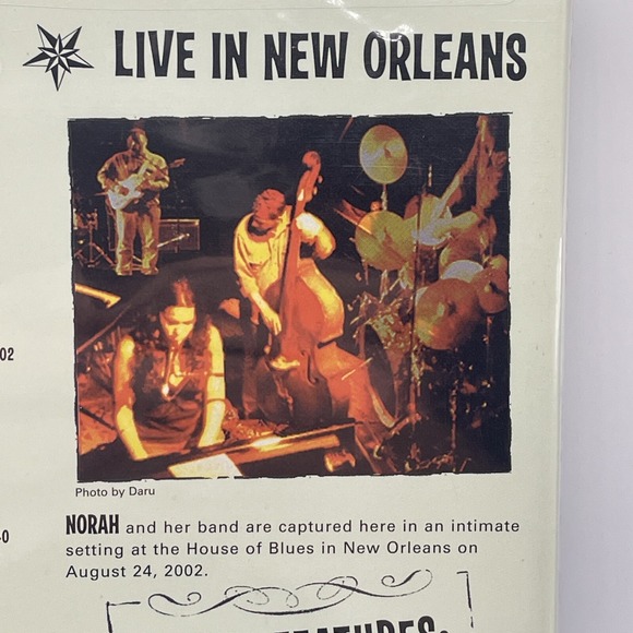 Norah Jones - Live in New Orleans (DVD,‎ 2003) NEW Sealed - Picture 4 of 7